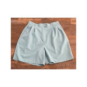 IZOD seafoam teal walking shorts Sz 12